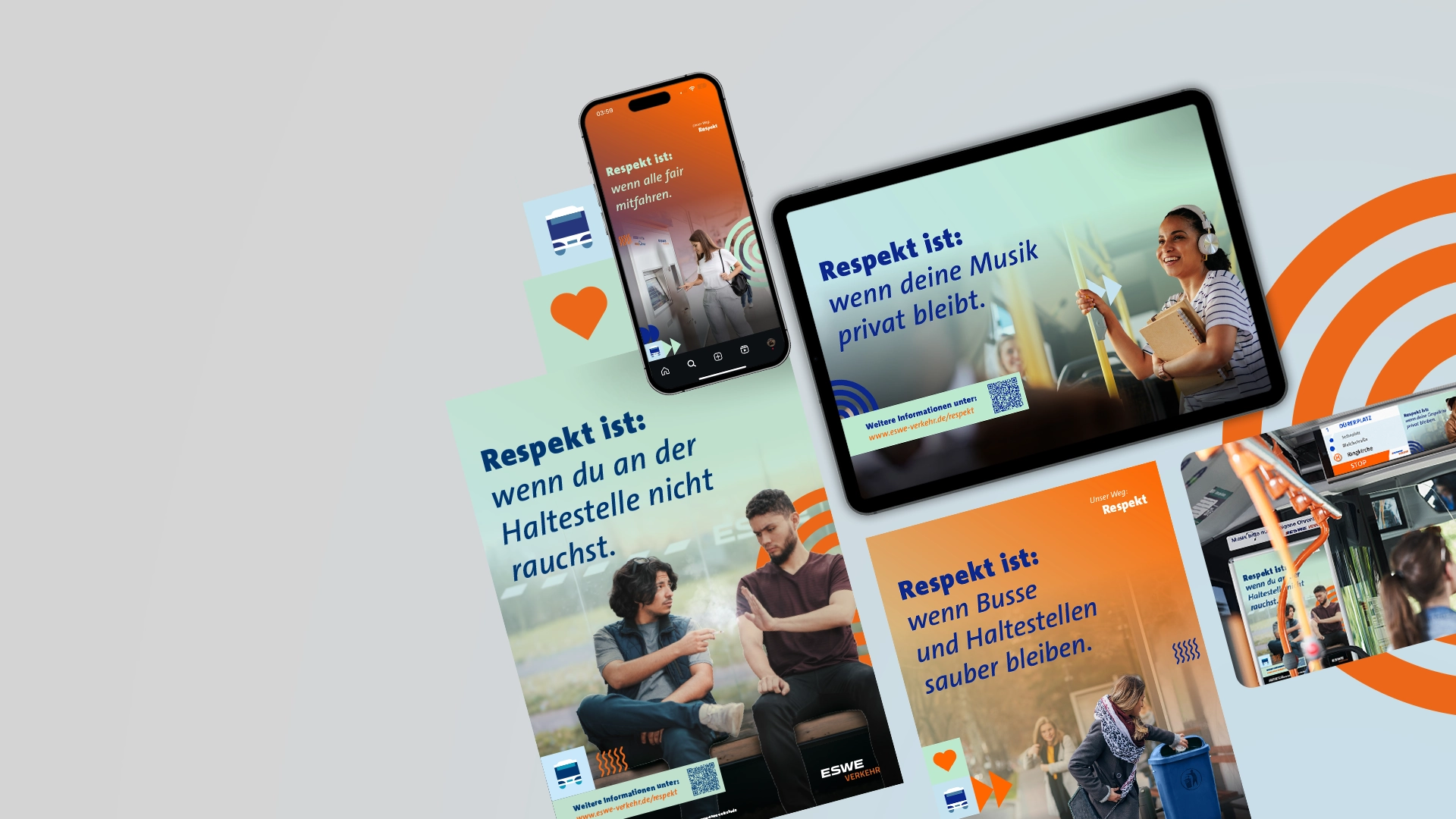 ESWE Verkehr — Respekt Kampagne