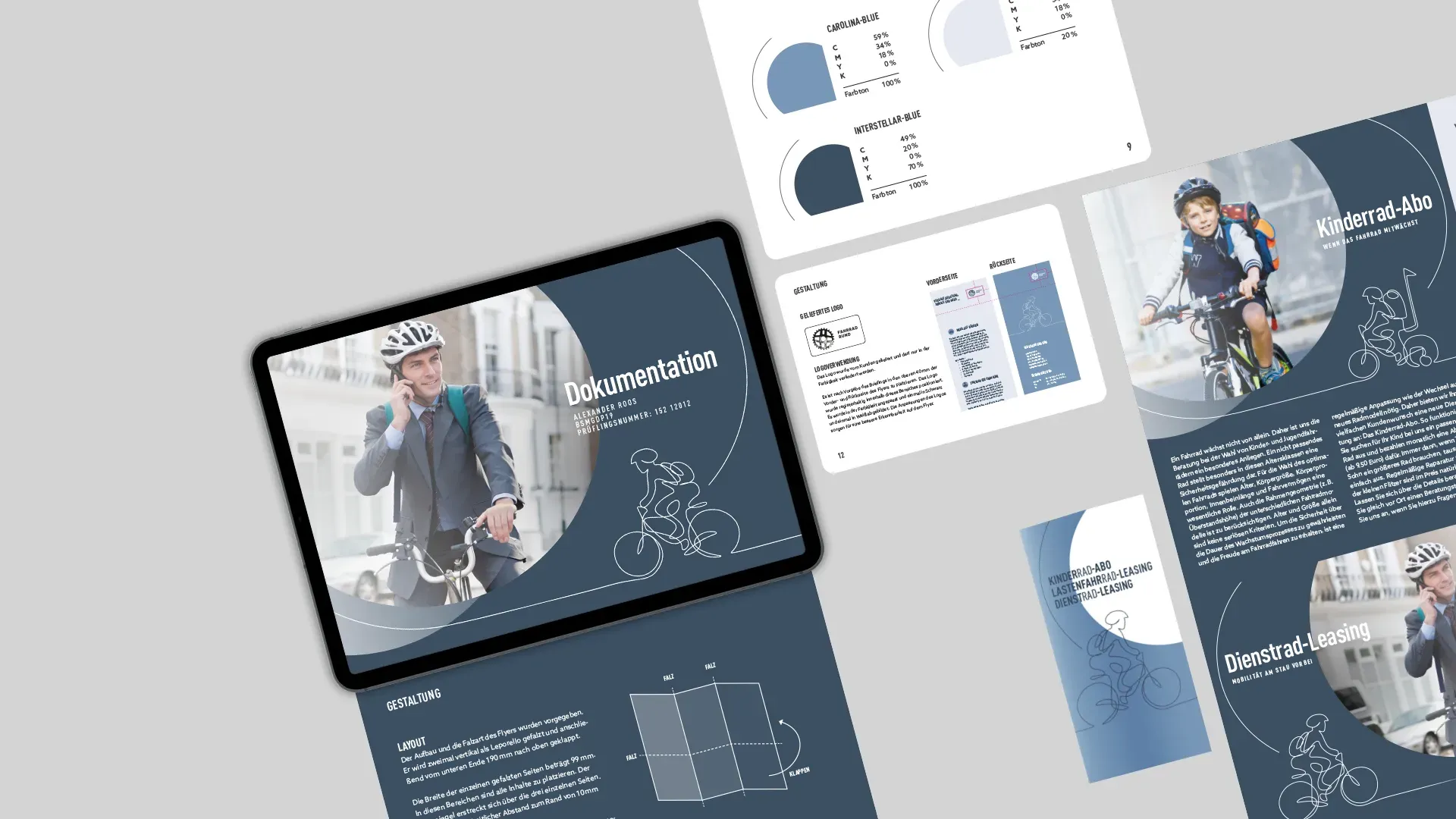 Abschlussarbeit — Flyer & Dokumentation